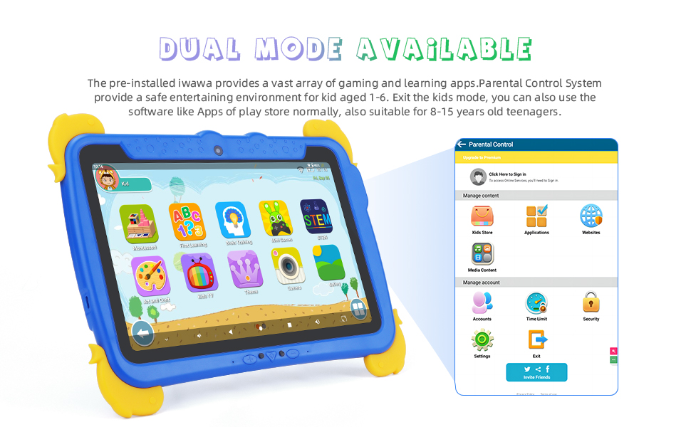 kids tablet