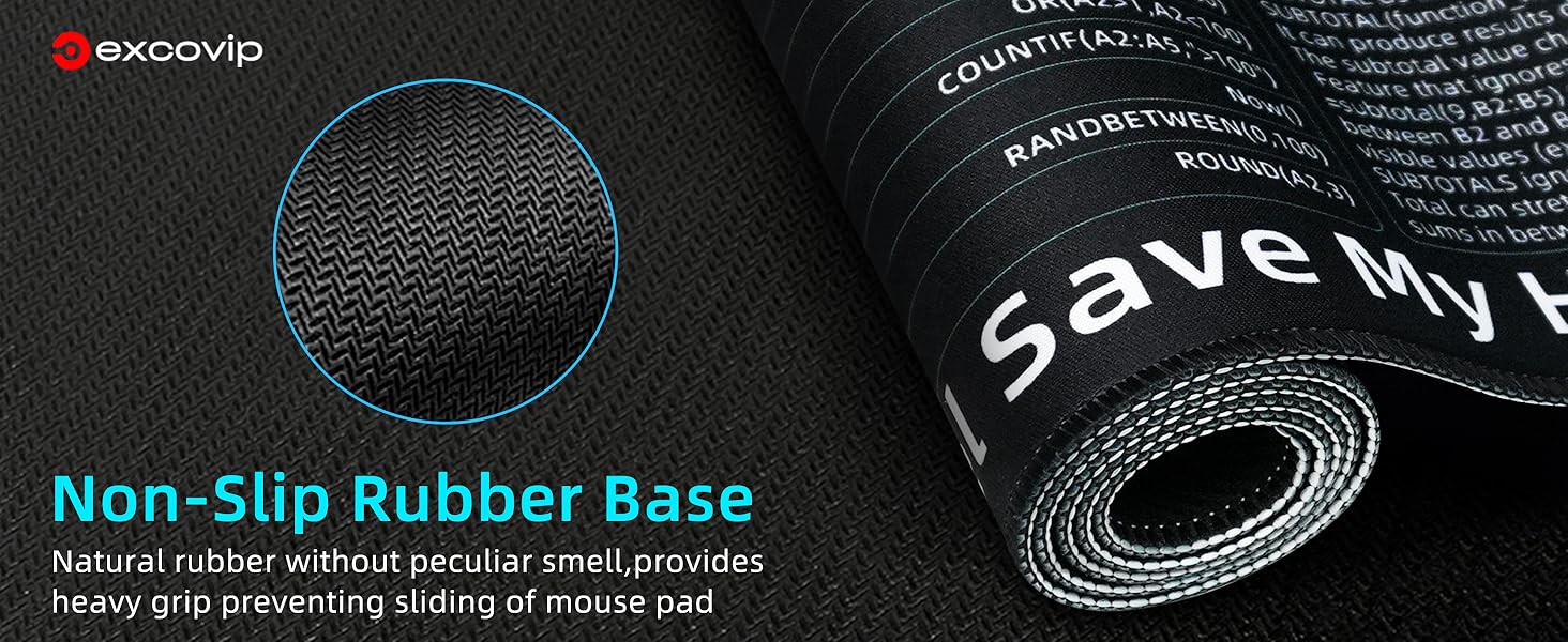 excovip Large Mouse Mat XL, Office Shortcut Mouse Pad, Extended ...