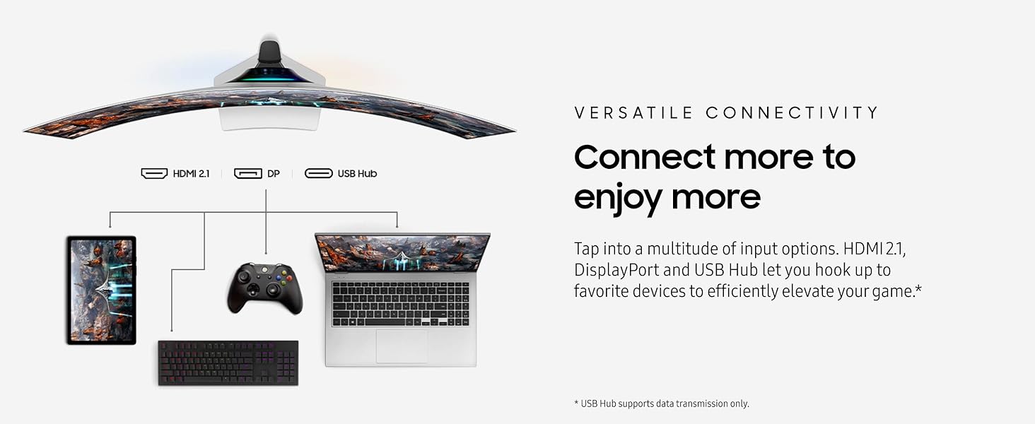 Samsung 49 inch Odyssey OLED G93SC Curved Gaming Monitor