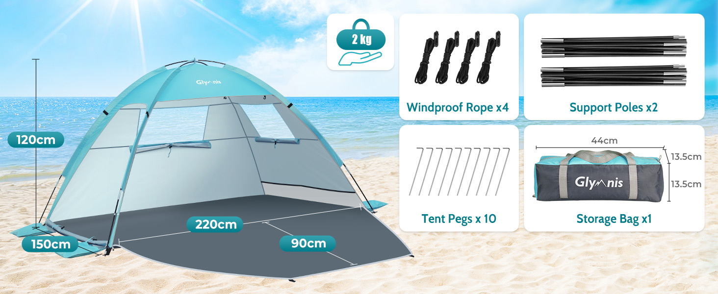 Beach Tent Sun Shelter