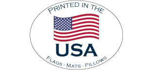 Toland Home Garden&#39;s Sublimated Products are produced in the USA: The burst