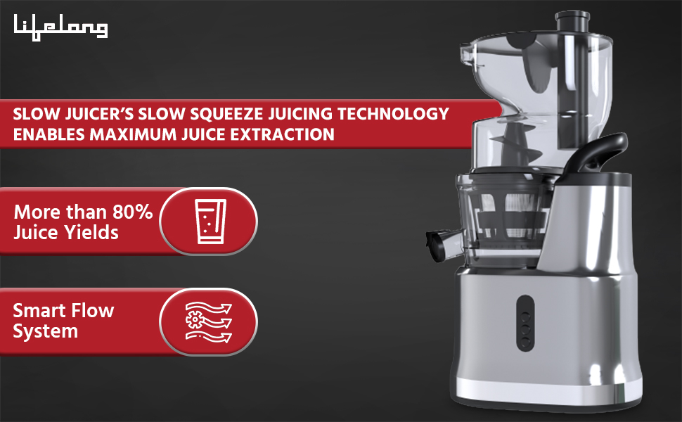 Slow Juicer, Mixer Grinder, Lifelong Slow Juicer, lifelong Mixer Grinder, 