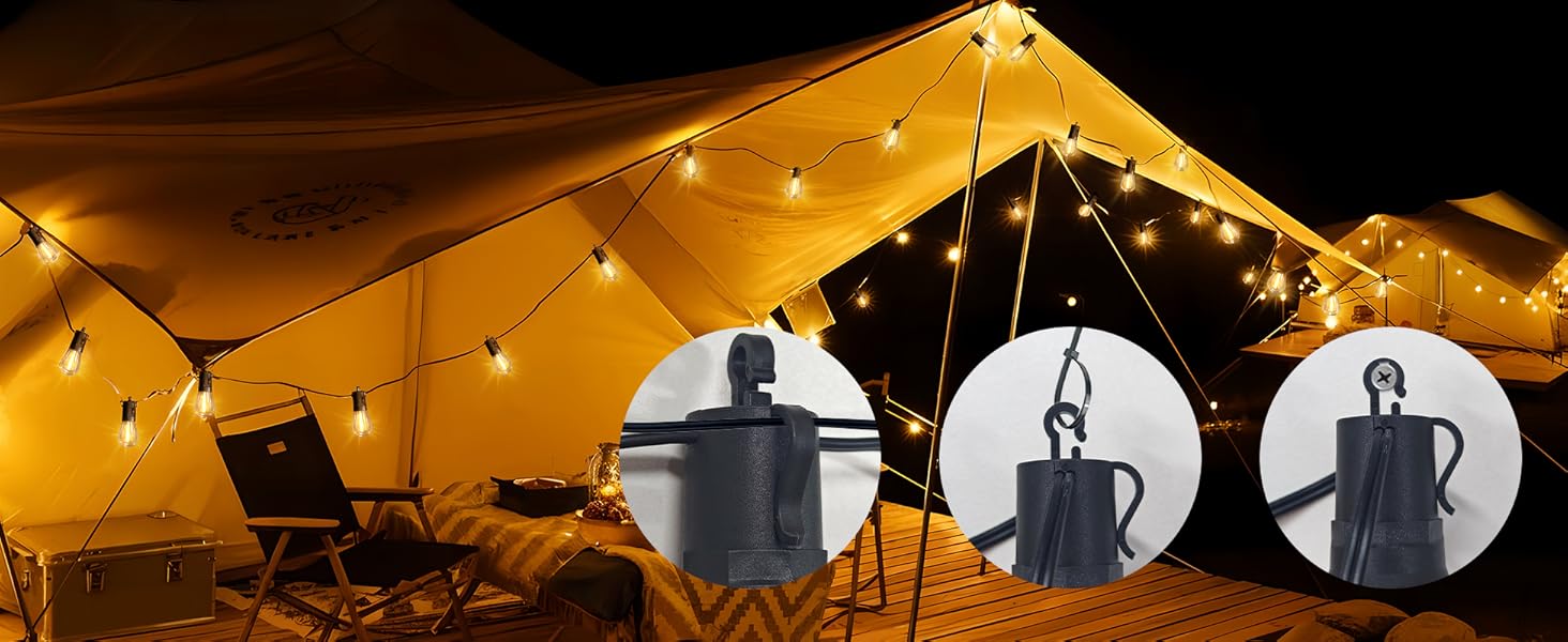 Waterproof Outdoor String Lights