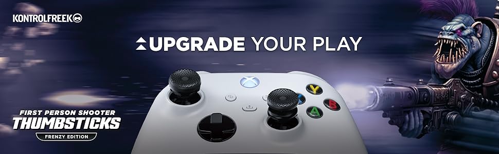 Kontrolfreek Frenzy Black Performance Thumbsticks FPS Playstation Xbox