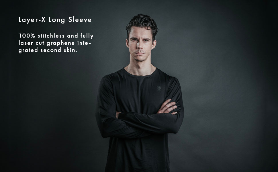 【新品未使用】Graphene-X Performance Tech Shirt Amazon.com: GRAPHENE-X Mens Layer-X Long Sleeve Shirt
