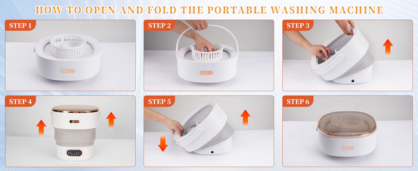small portable washing machine