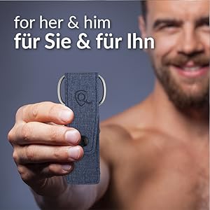 marqus maniküre set im echt leder etui