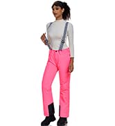 Amazon.com: GS SNOWING Women's Insulated Snow Pants