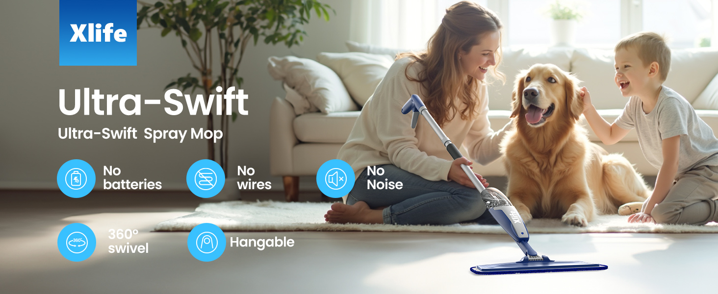 Xlife Ultra-Swift Spray Mop