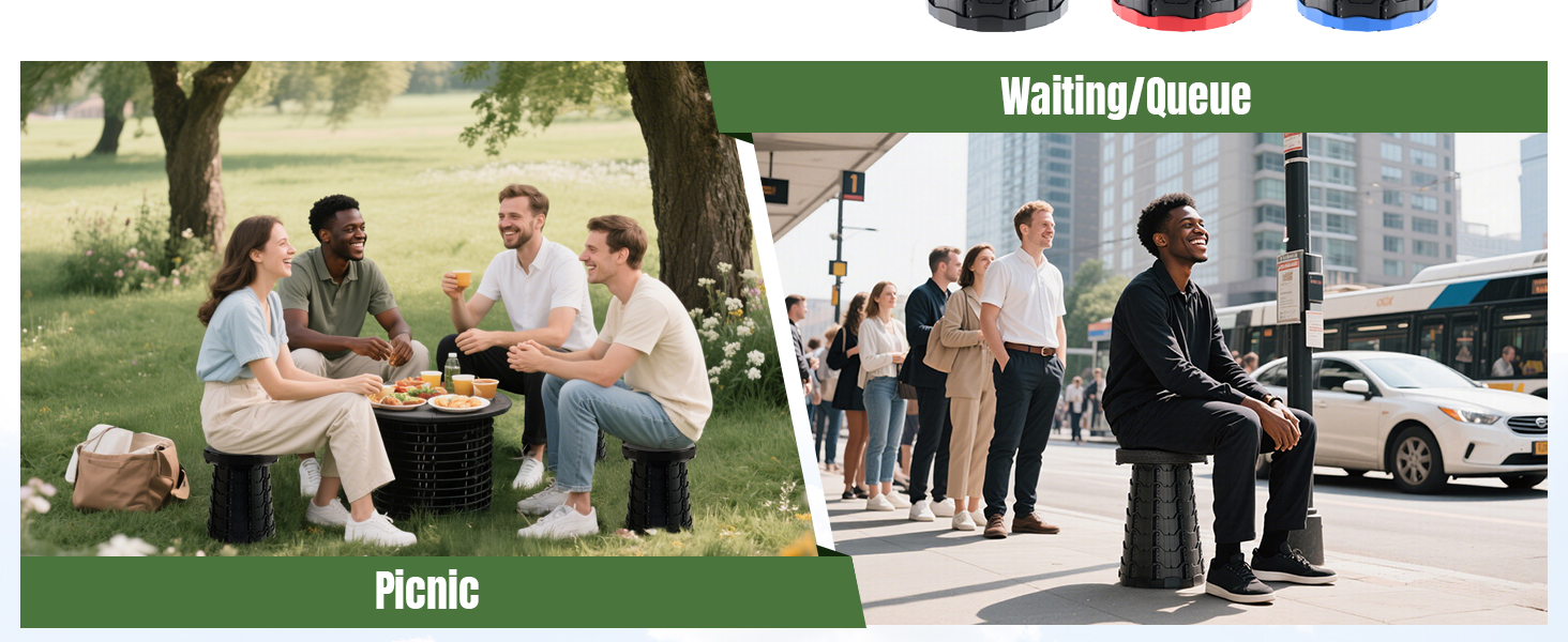 Portable Collapsible Stool Retractable Stool for Fishing