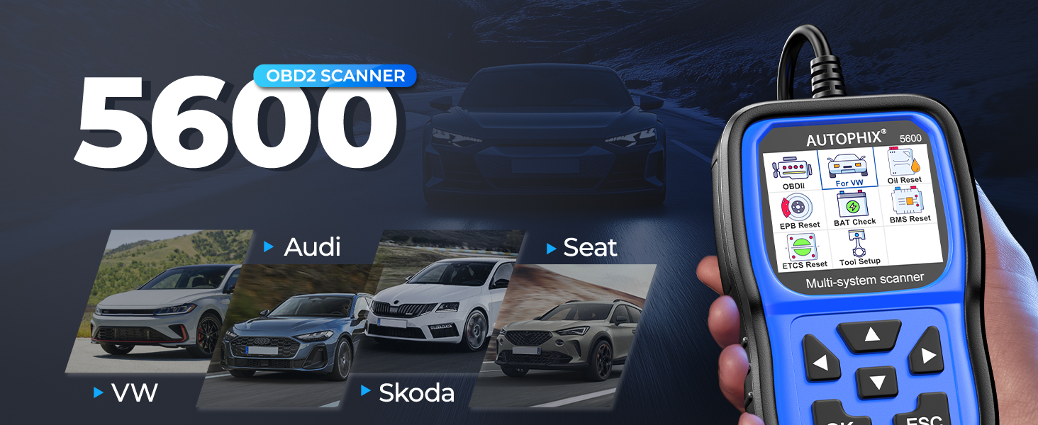 obd2 scanner code reader diagnostic scan tool fit for vw volkswagen audi skoda seat