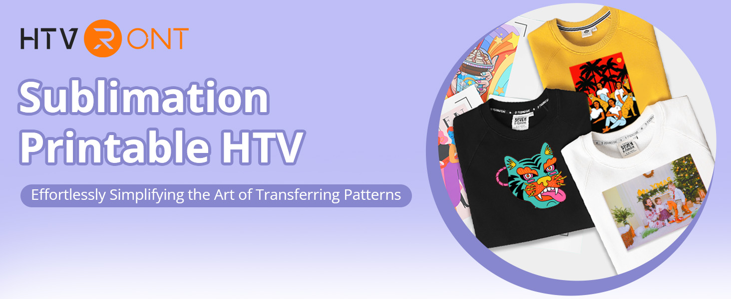 Amazon com: HTVRONT Sublimation Printable HTV 15 Pack Sublimation