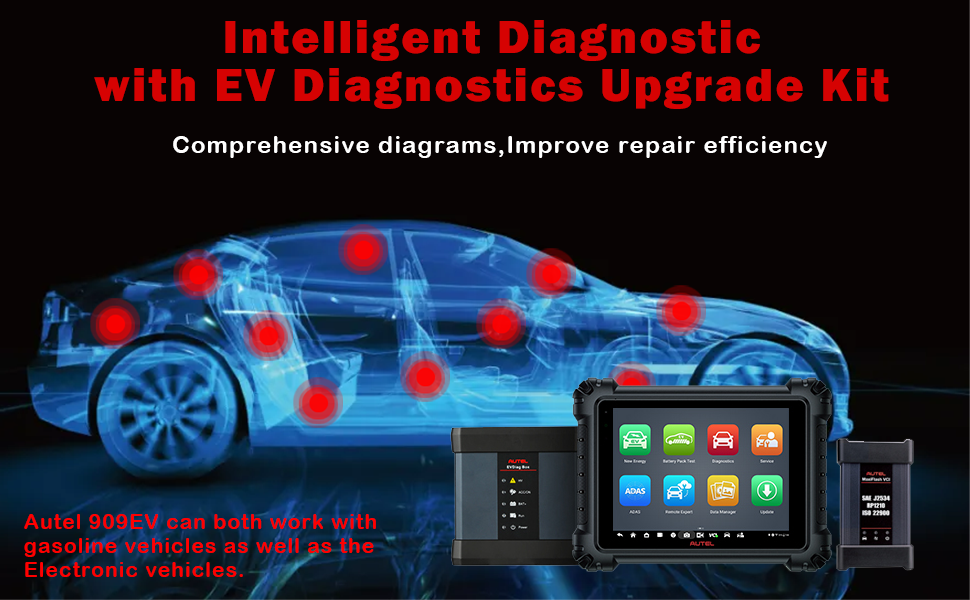 Amazon.com: Autel MS909EV Intelligent Diagnosis Tool Autel Maxisys ...