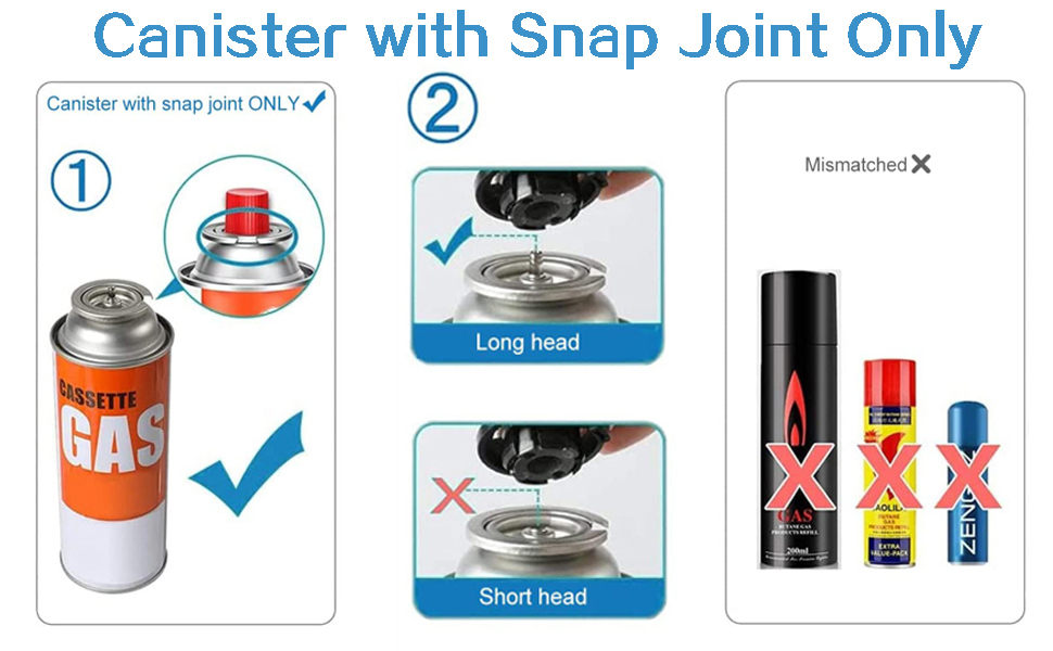 Gas Burner, 900°C To 1300°C, Flame Adjustable Butane Blow Torch