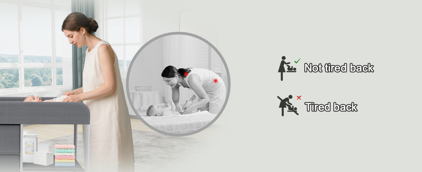 baby changing table