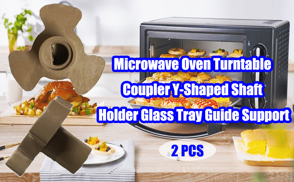 2 Pcs 0.59" Microwave Turntable Coupler, Microwave Oven