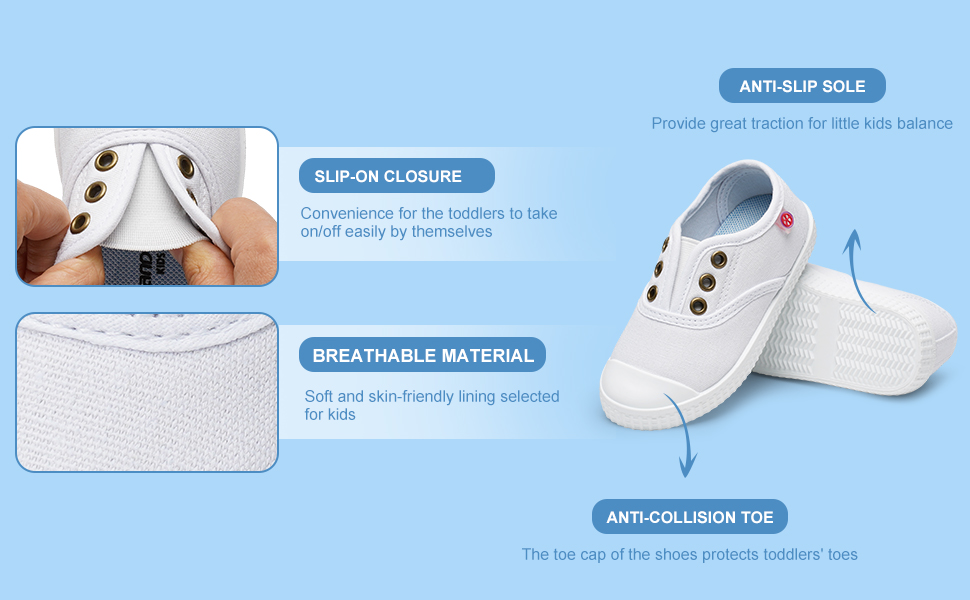 Toddlers Canvas Sneakers