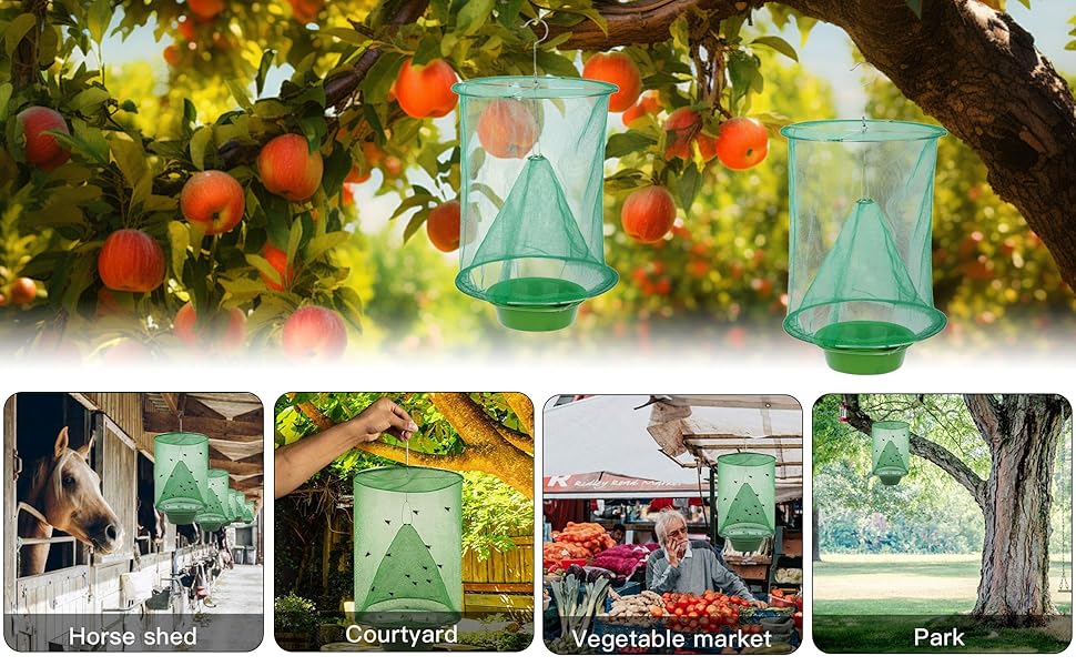 Ranch Fly Trap with Bait Tray