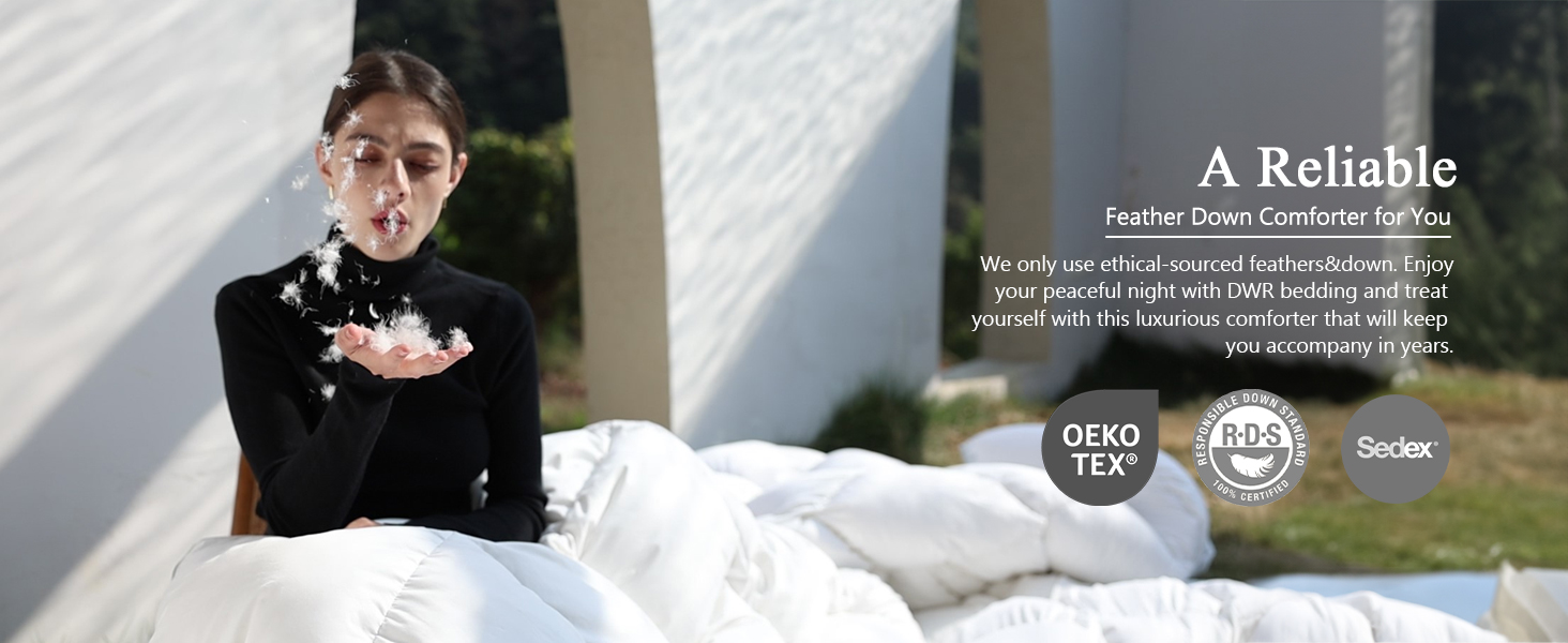 A Reliable  Feather Down Comforter for You