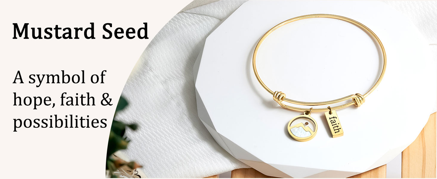 mustard seed bracelet 