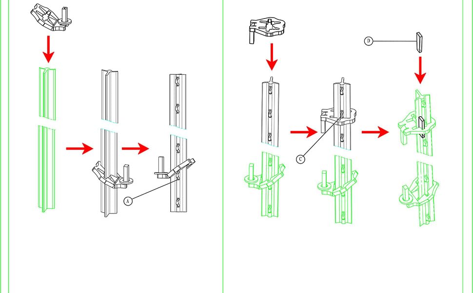 TPost Gate Hinge Pins, Hang a gate from a Metal T Post