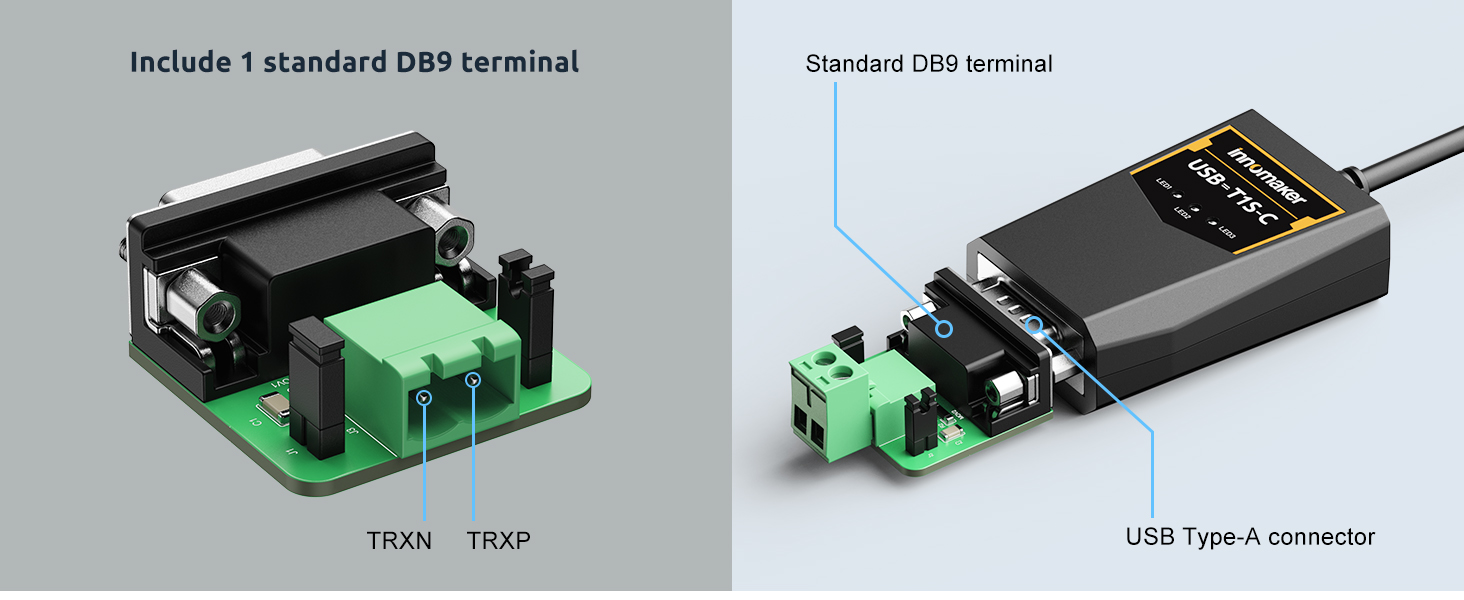 USB to 10BASE-T1S Ethernet Interface Convertor
