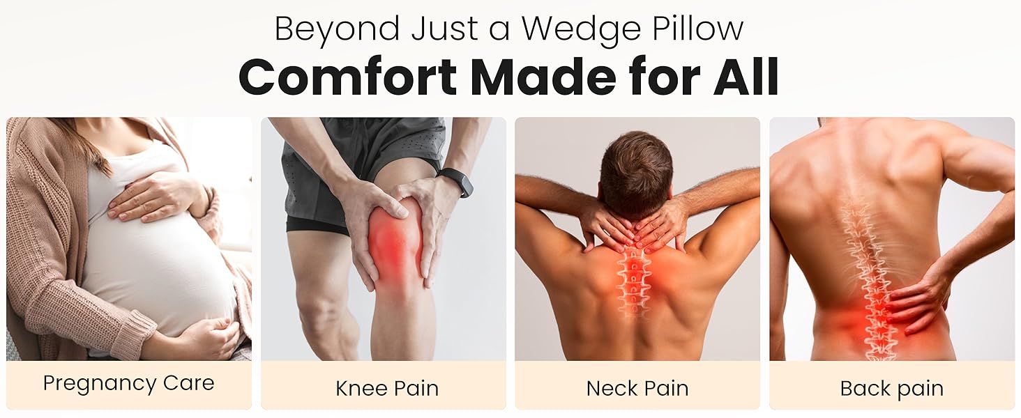 beyond just a wedge pillow comfort made for all