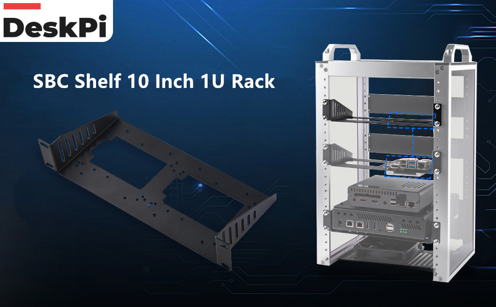 Amazon.com: GeeekPi DeskPi RackMate Accessories SBC Shelf 1U