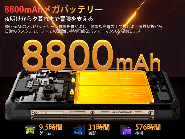 Blackview タフネススマートフォン5G SIMフリー 512GB 新品 Amazon | Blackview BL9000 タフネススマホ 5G対応 SIMフリー
