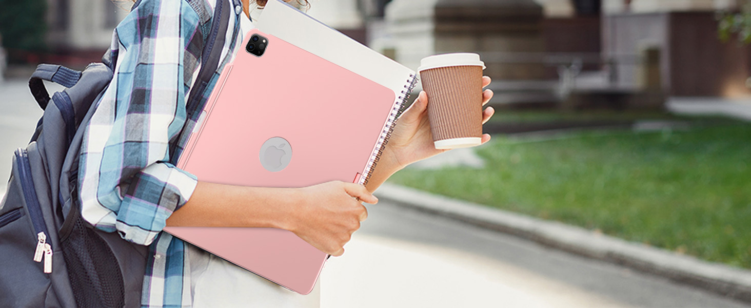 iPad Pro 12.9inch Case with Keyboard, Touch Trackpad