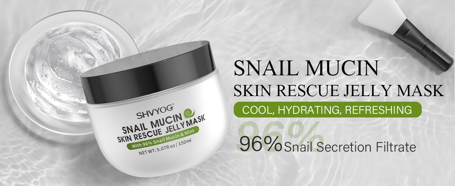 snail mucin jelly mask
