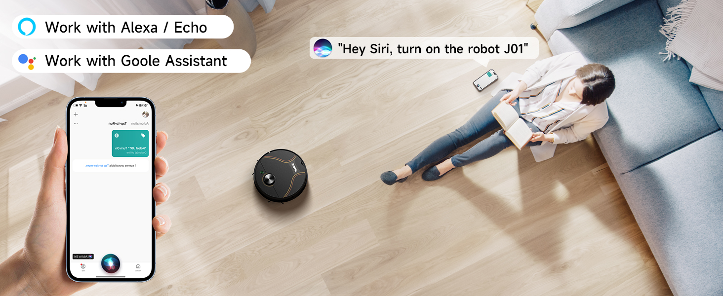 RUBOT Robot Vacuum Cleaner, Robot Vacuum and Mop Combo