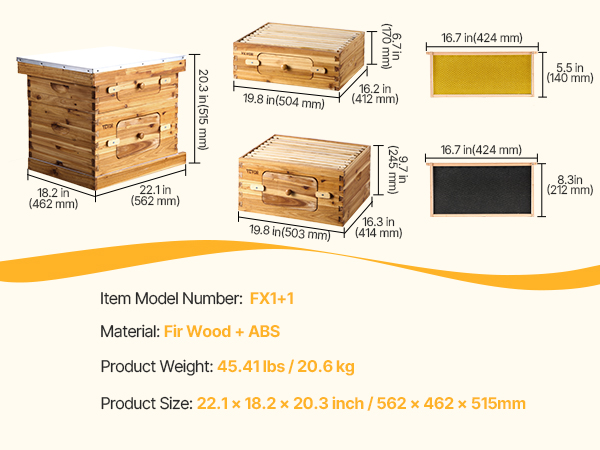 BEE-HIVE フライヤー Electric Bee Remover Kit/Upgraded Electric Beehive Frame