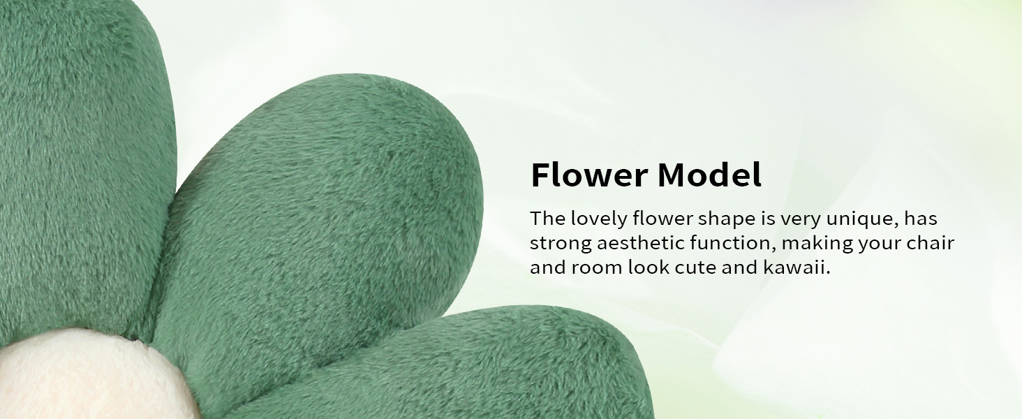 flower chair cushion