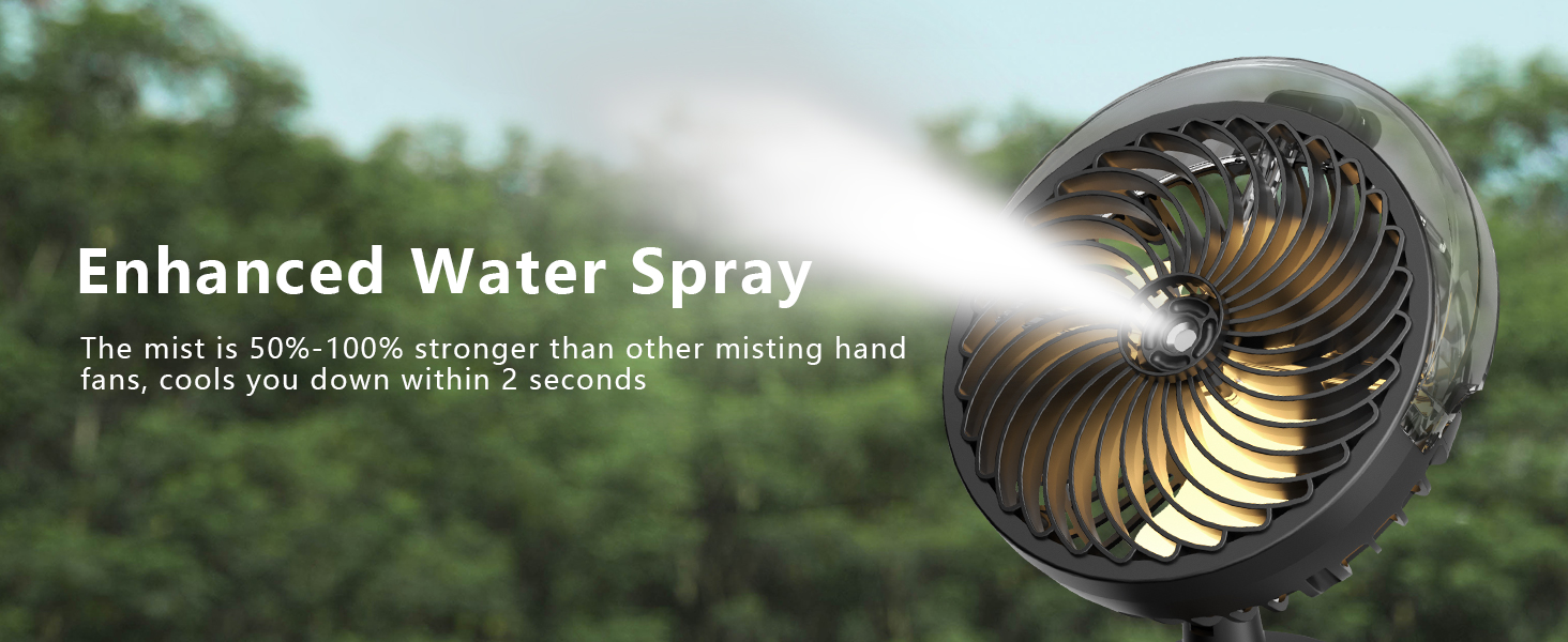 misting fan