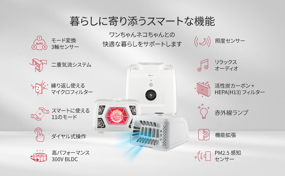 Amazon | 【日本製】AbsFur エブスファー 3 in 1 抜け毛吸引機
