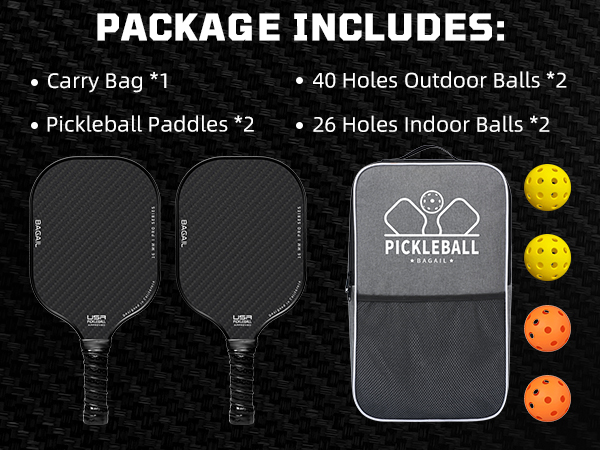 pickleball paddle pickleball paddles set of 2 pickle ball rackets usapa pickleball racquet 