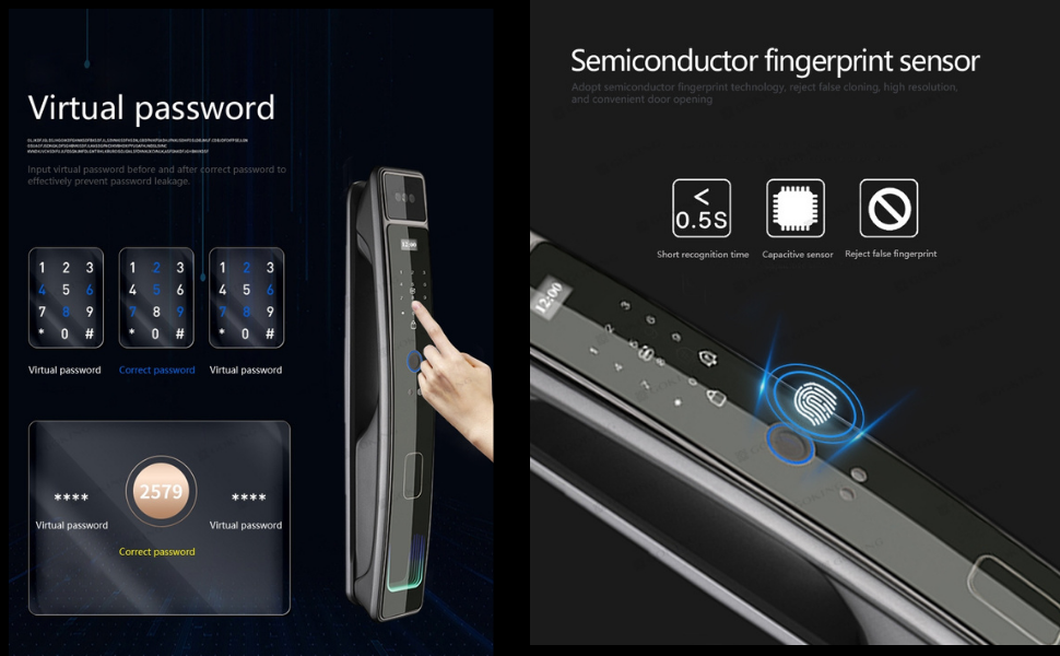digital door locks for main door
