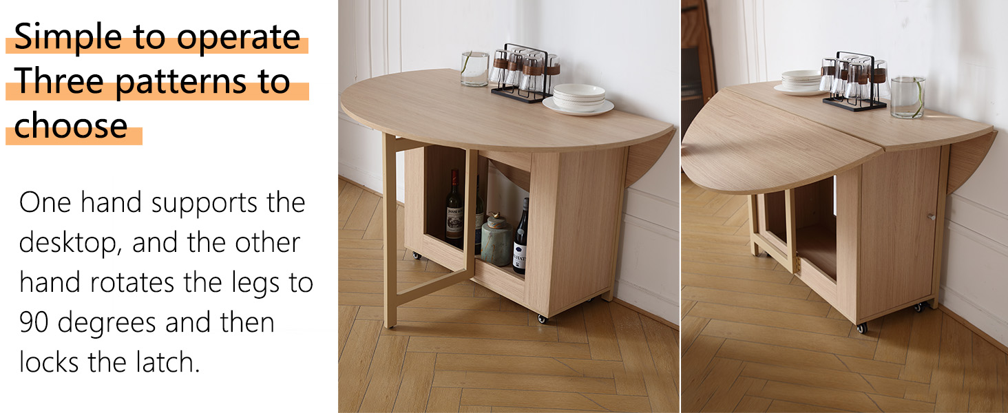extendable dining room table
