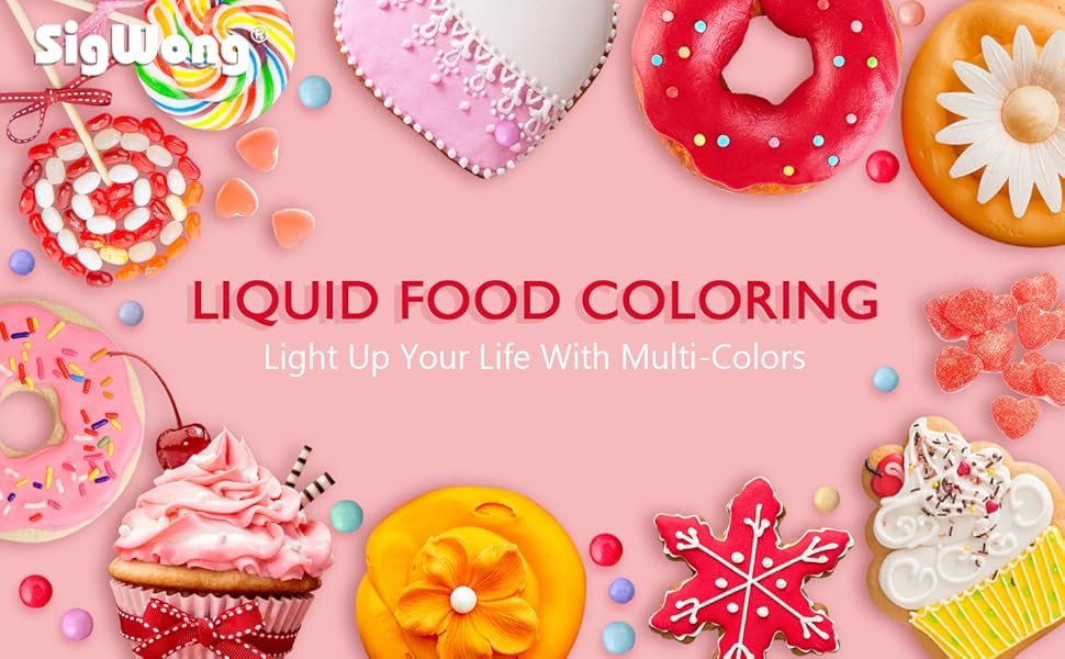 Food Coloring 14 Color Concentrated Liquid Food Colouring Set Neon