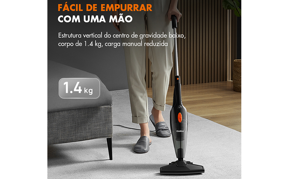 Aspirador de pó mão gaabor