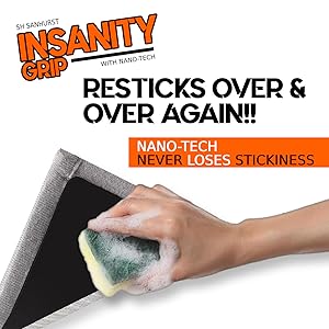 Insanity Grip Removable Reusable Carpet Pad Grippers