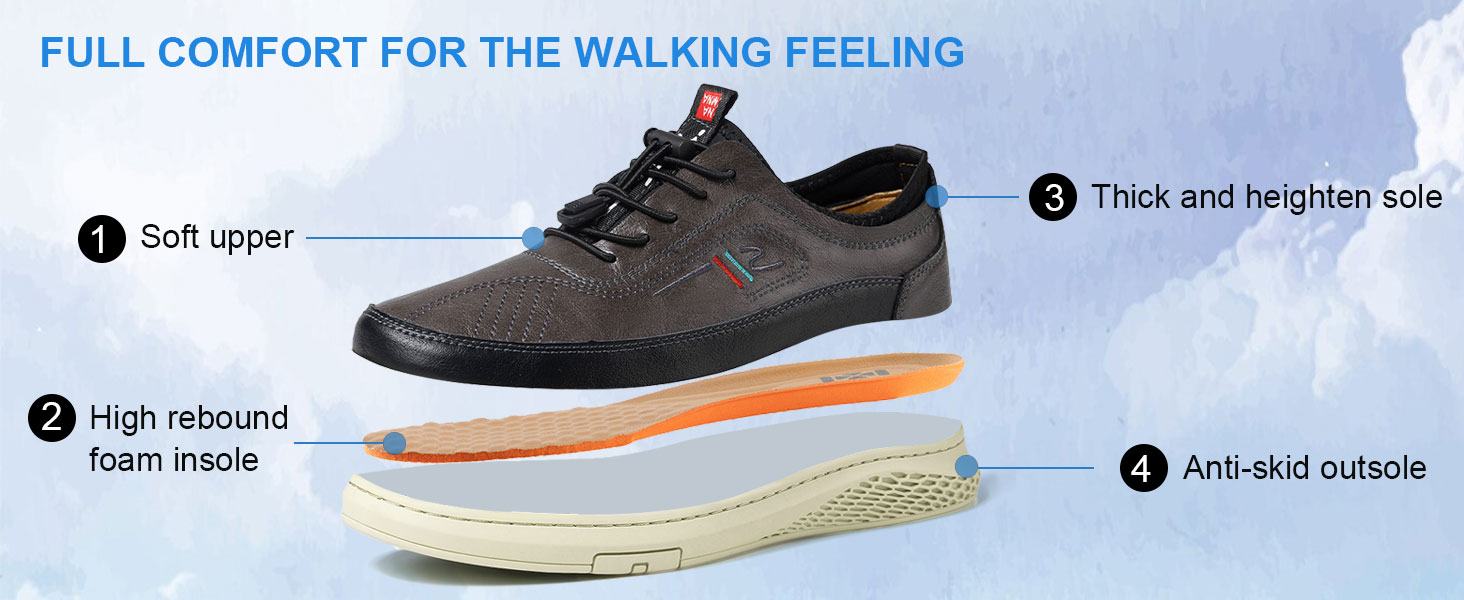 full comfort for the walking feeling