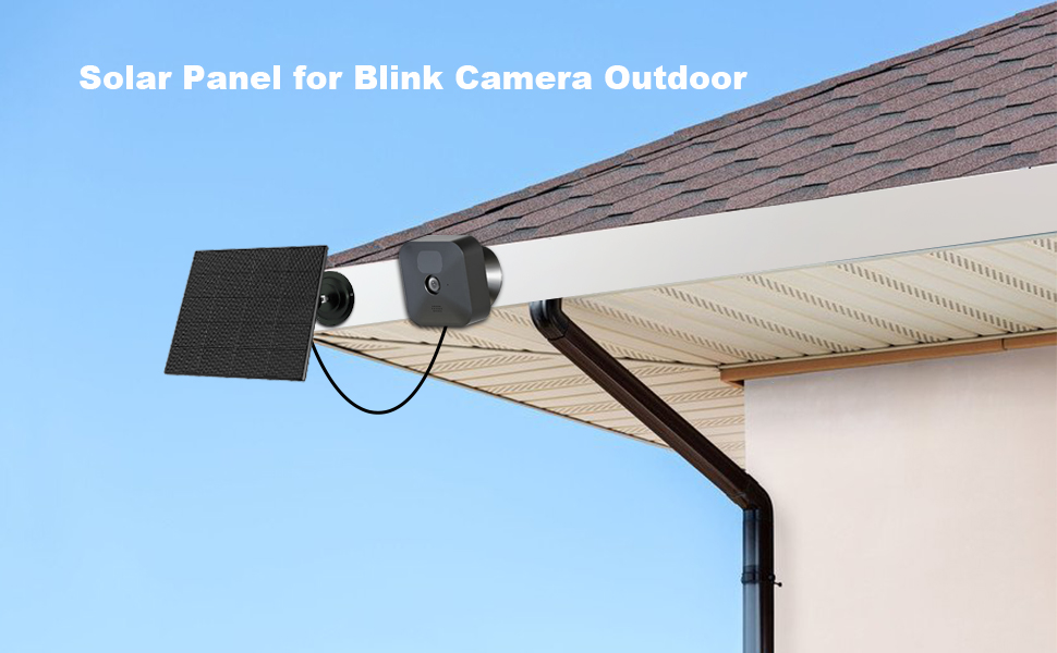 Solar Panel for Blink Camera Outdoor, Camera Solar Panel