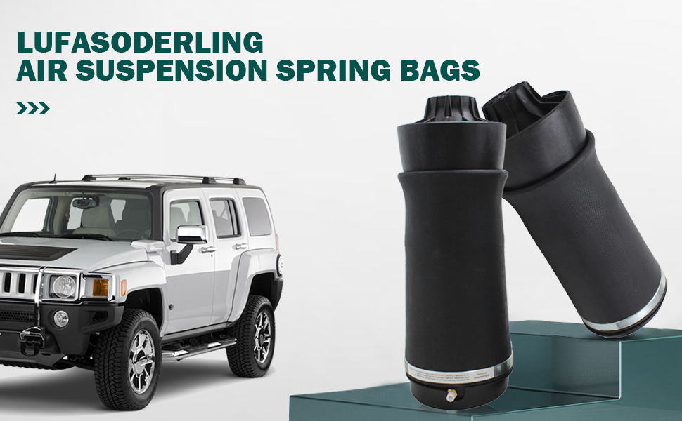 LUFASODERLING 2Pcs Rear Air Suspension Spring Bags