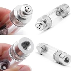CO2バブル 50mL Aquarium How to fill a CO2 diffuser with bubble count with