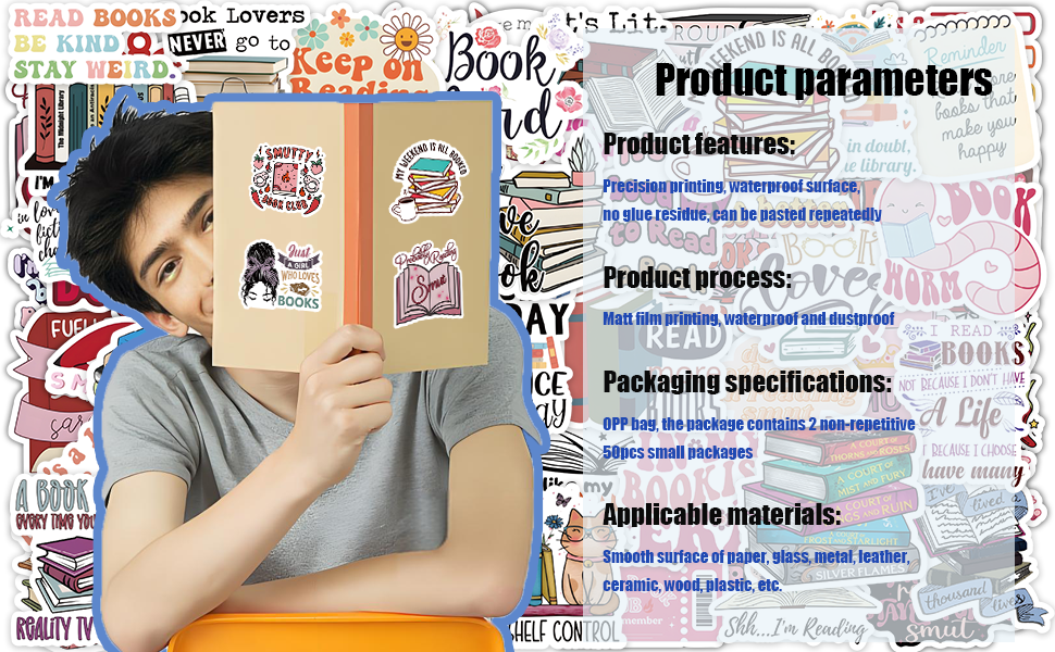 Book Stickers for Kindle