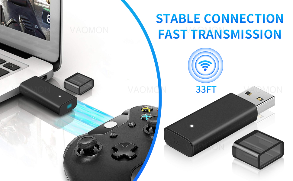 TECTINTER Wireless Adapter for Xbox One Controller & Xbox one X/S&Xbox One Elite