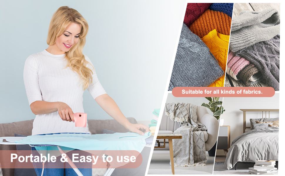 Electric Lint Remover, Rechargeable Fabric Shaver Fuzz Remover for