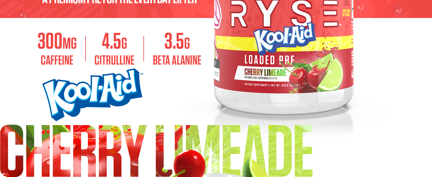 Loaded Pre V2 Kool-Aid Cherry Limeade Banner Imagen 2